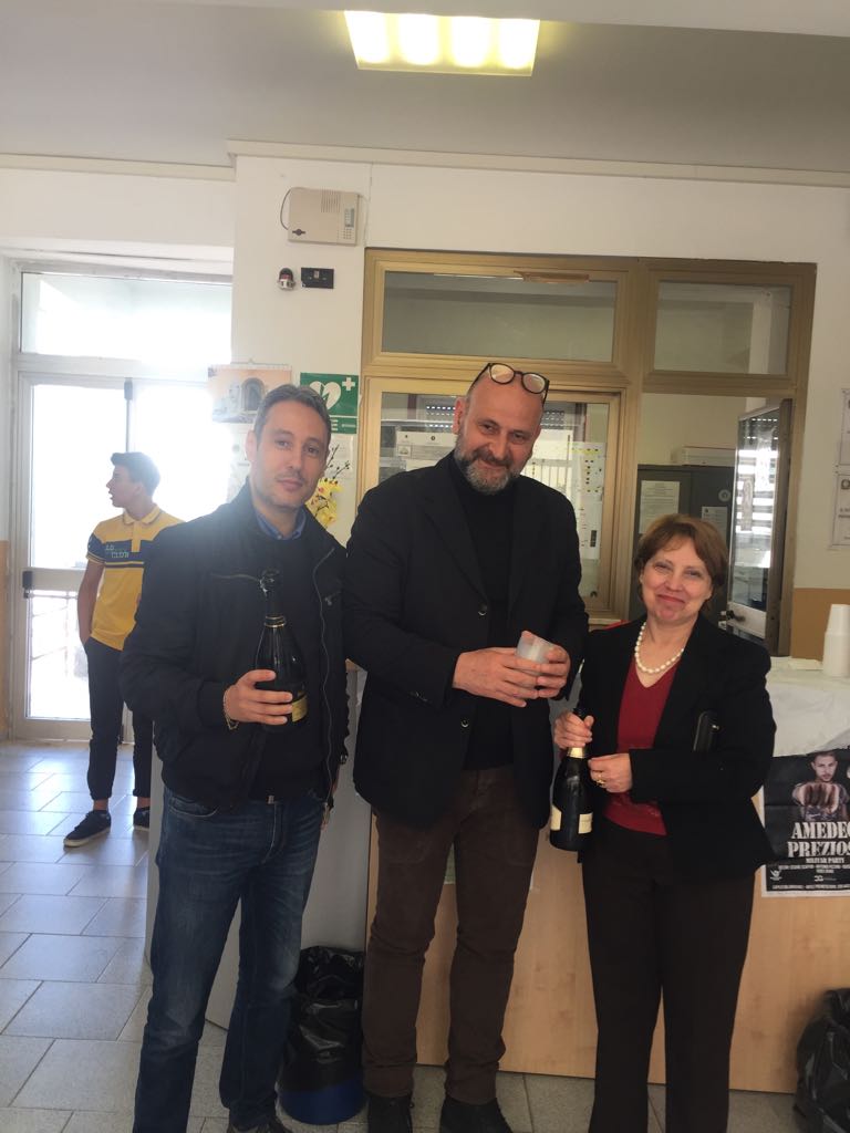 La neoeletta RSU d’istituto: i Proff. Mauro Cappotto, Lea Natalotto e Rosario Scaffidi